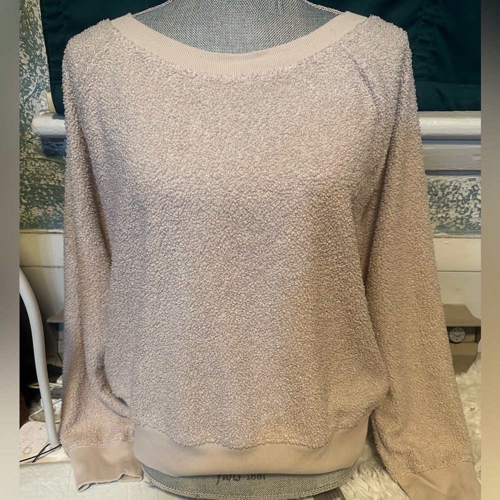 Victoria's Secret Cream Crew Neck Sweater